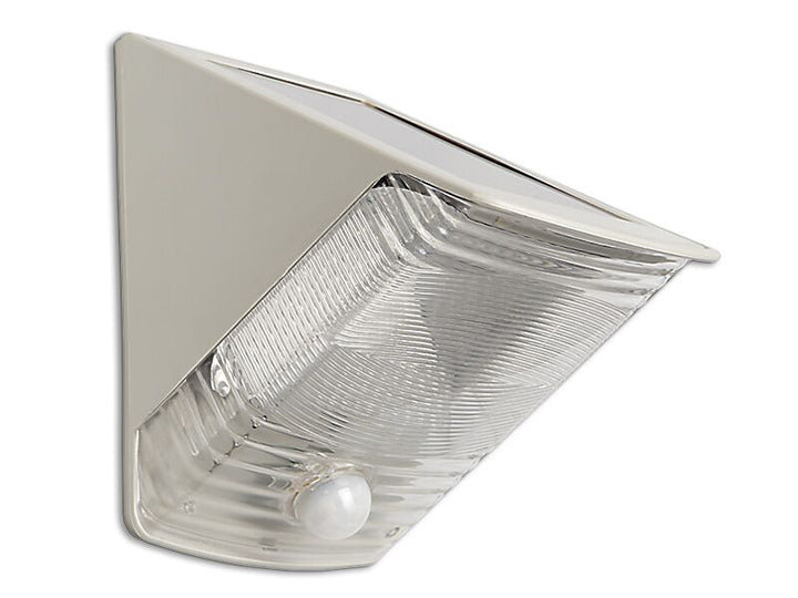 Maxsa 40235 Solared Power Motion Activated Wedge Light - Off White