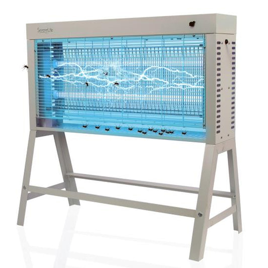 SereneLife PSLBZ75 Wide-Coverage Electric Bug Zapper - Indoor/Outdoor Plug-in