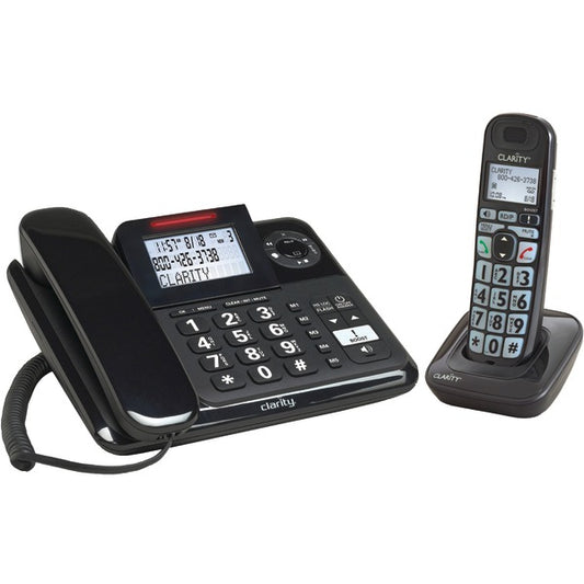 Clarity 53727.000 Amplified Corded/Cordless Phone System w\Digital Answering Sys