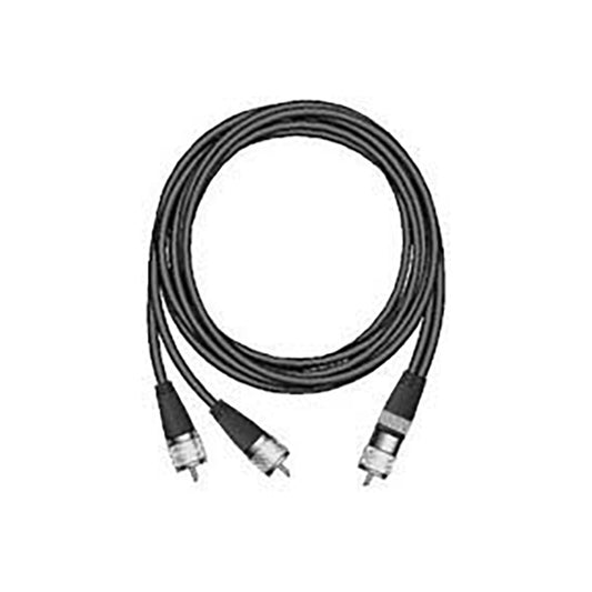 Firestik K9A 18' (5.5m) x2 RG-59A/U Fire-Flex PL to PL's