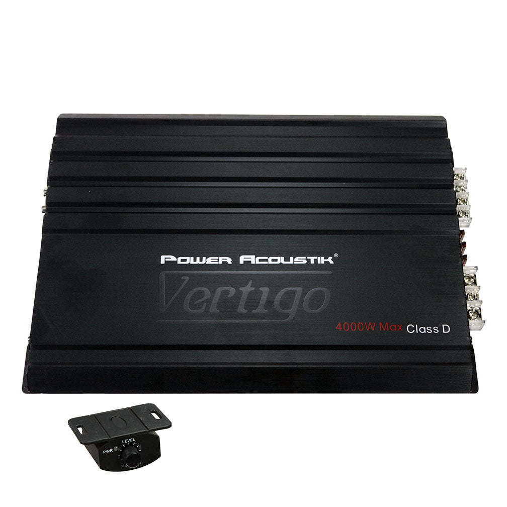 Power Acoustik VA14000D Vertigo Series Monoblock Amplifier 4000W Max