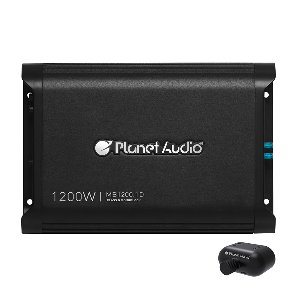 Planet Audio MB12001D Mini Bang Series Amplifier 1200 Watts Max Mono Digital