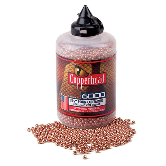 CROSMAN COPPERHEAD  BBs 4.5 mm Copper Coated 5.3 gr. 6000 Count