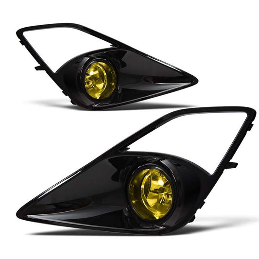 Winjet WJ30033912 12-14 Scion FR-S Fog Lights - (Yellow) - (Wiring Kit Included)