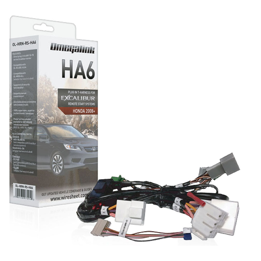 Excalibur OLHRNRSHA6 Plug&Play HarnessCovers Select Acura & Honda PTS 2013+