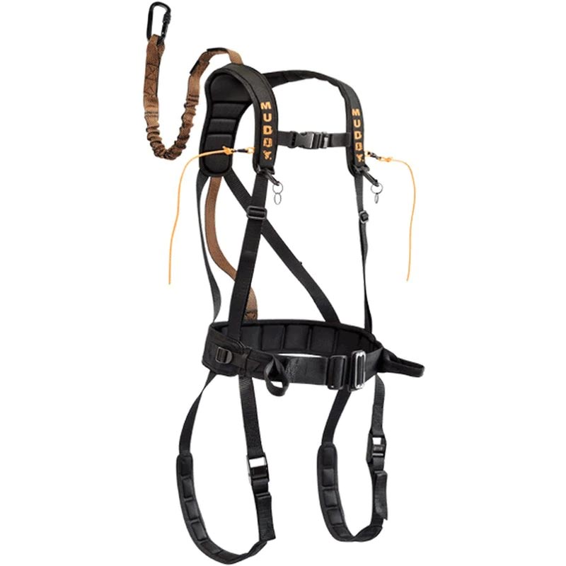 Muddy MUDMSH400XL Safeguard Harness, X-Large  Black
