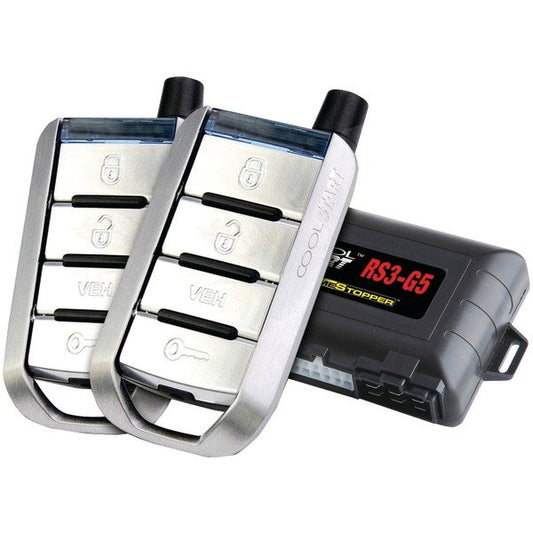 Crimestopper RS3-G5 Cool-Start 1-Way 4-Button Remote-Start & Keyless-Entry