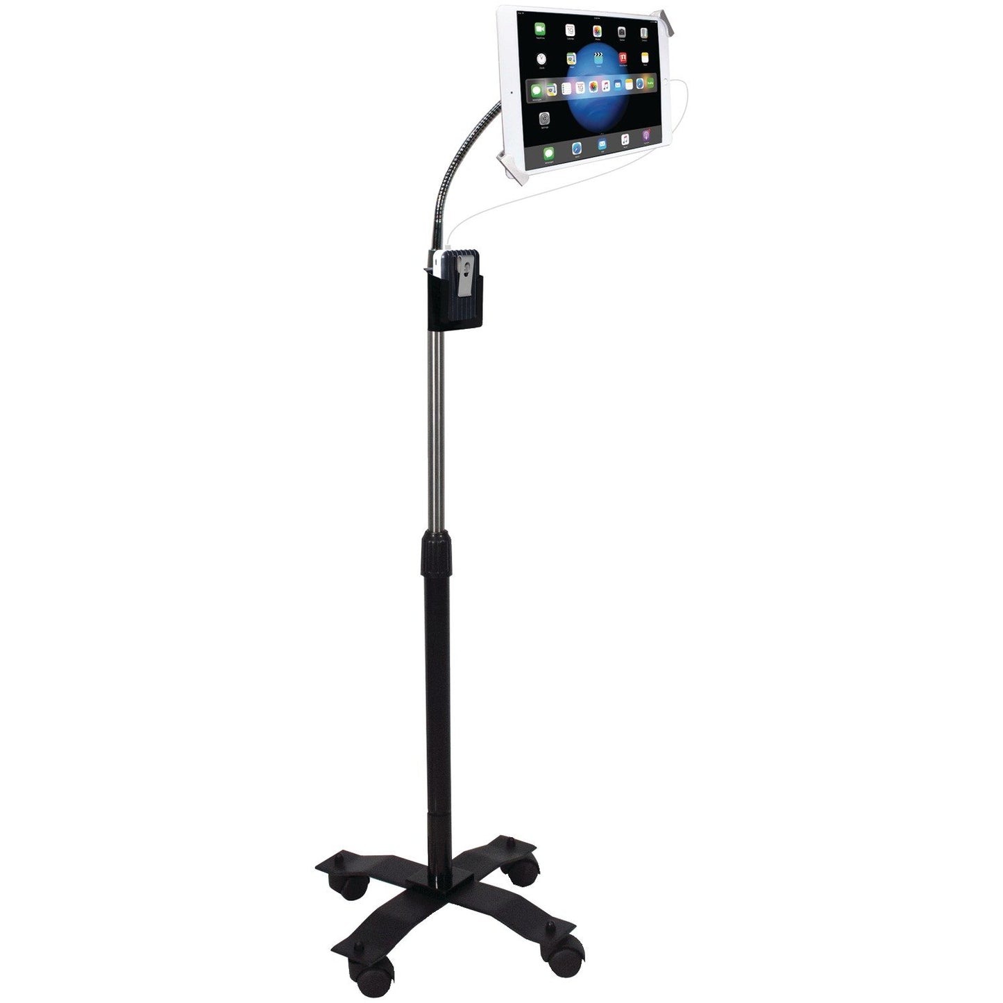 Cta Digital PADSCGS Compact Security Floor Stand w/Lock & Key for iPad®/Tablet