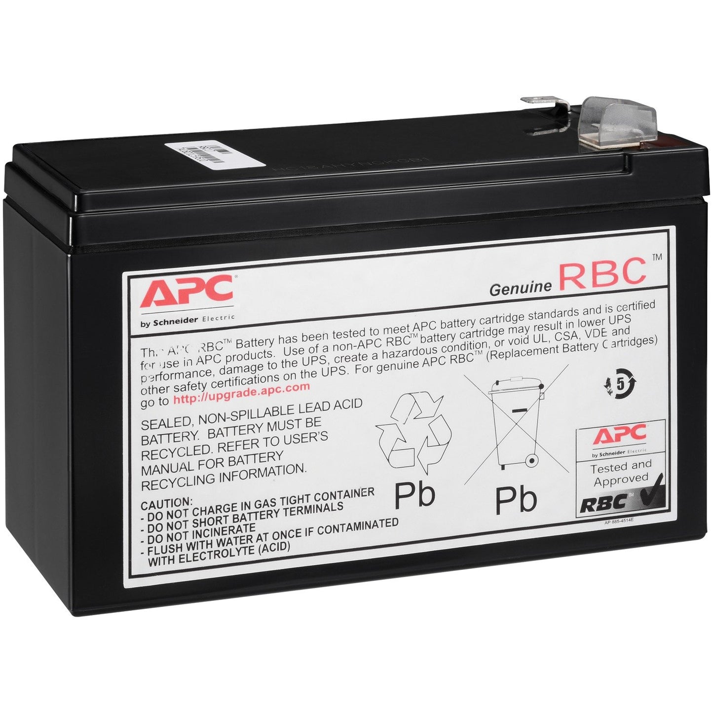 APC APCRBC17 Replacement Battery Cartridge #17