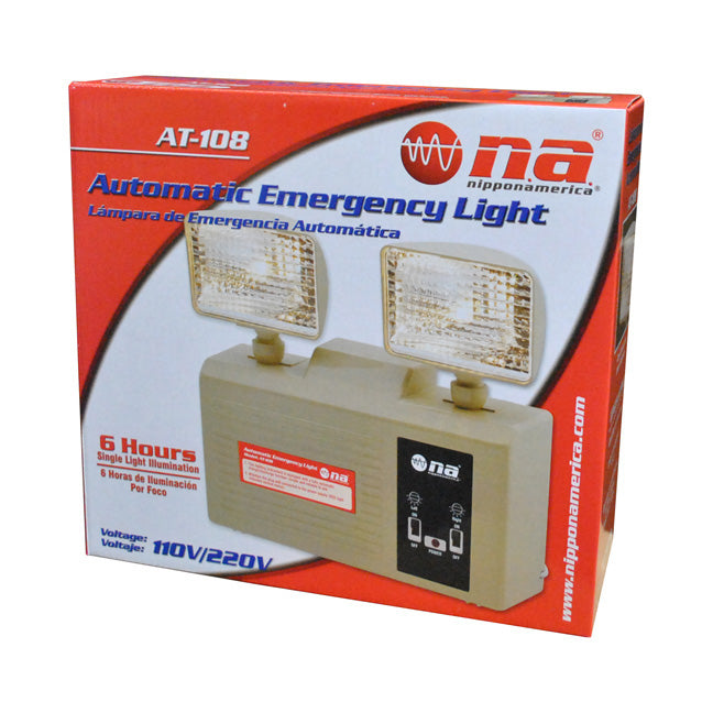 Nippon AT108 Emergency Stairwell Light with Rechargable Battery Backup