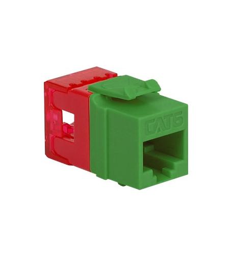 Icc IC107F6CGN Module, Cat 6, Hd, 25pk, Green