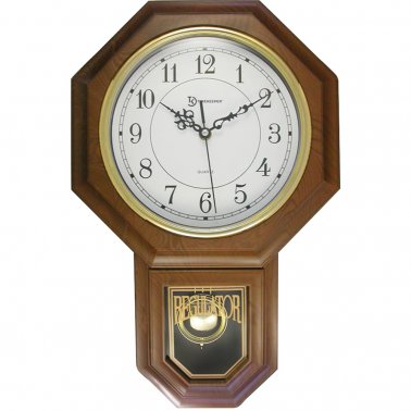 TIMEKEEPER 180WAGM 17In Wood Pendulum Clock