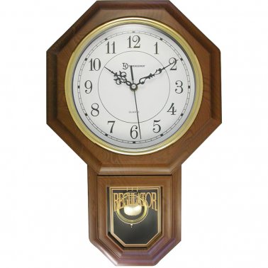 TIMEKEEPER 180WAGM 17In Wood Pendulum Clock