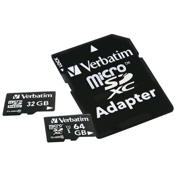 VERBATIM 44082 16Gb Micro-SDHC C10/Adapter