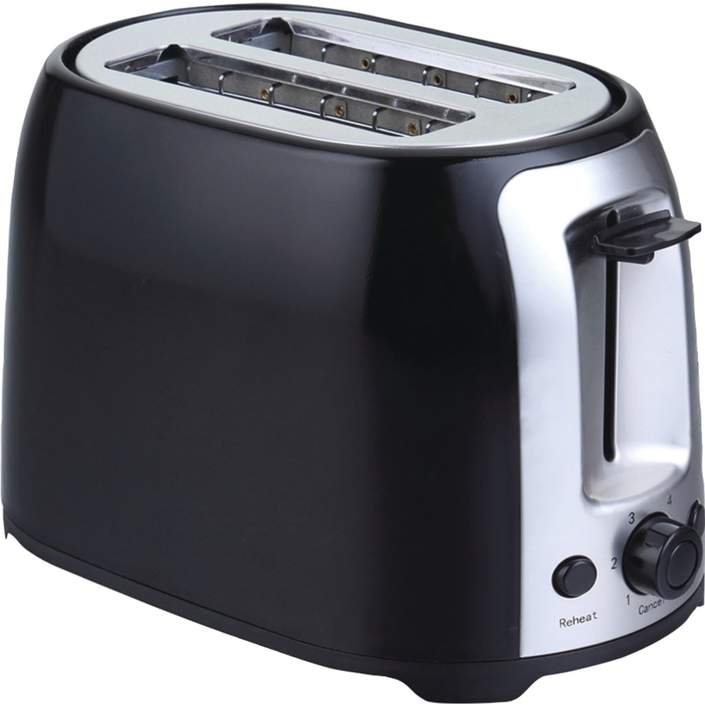 BRENTWOOD TS-292B 2-Slice Cooltouch Toaster (Black)