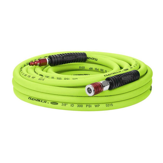 Flexzilla HFZ3835YW2D Air Hose 3/8In X 35Ft W/ Colorconnex Coupler Plug Type D