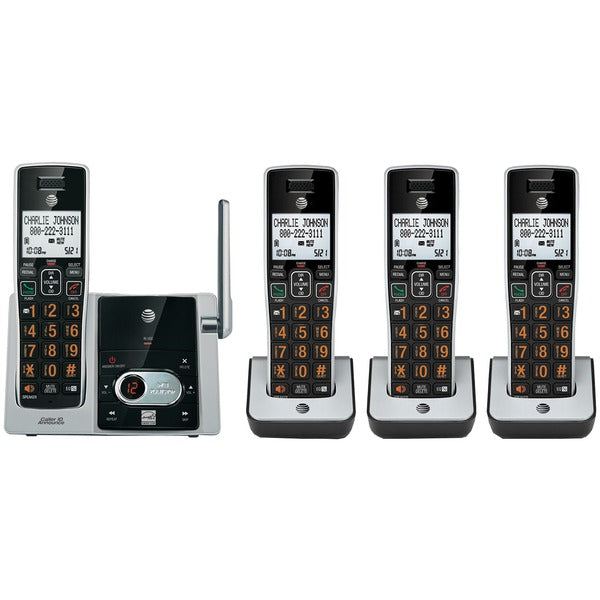 AT&T CL82413 Cordless Answering System with Caller ID/Call Waiting (4-handset system)