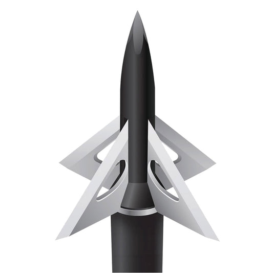 Slick Trick 15STGT2100 100 Grain GrizzTrick 2 Broadheads  Pack of 4