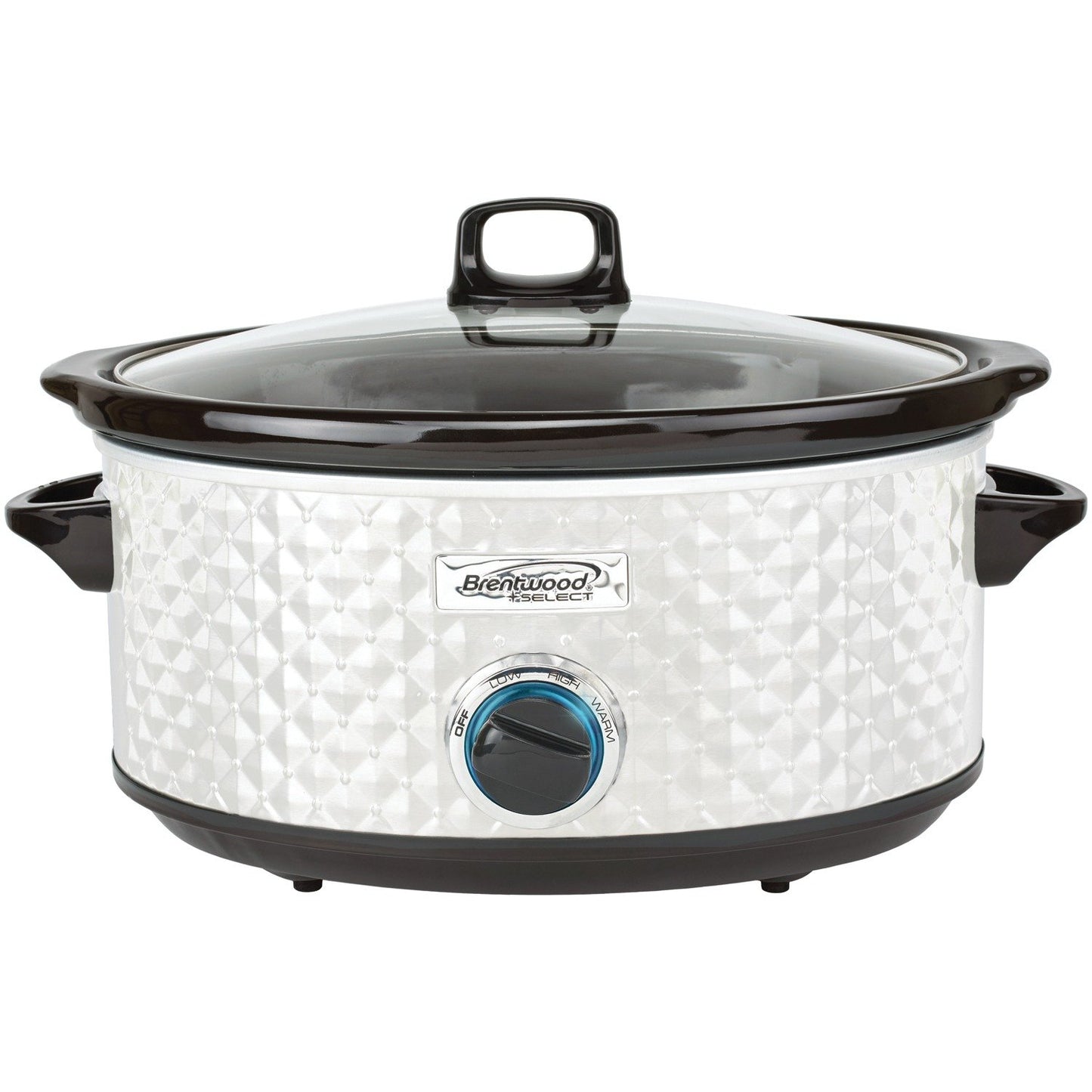 Brentwood Appliances SC-157W 7-Quart Slow Cooker (Pearl White)