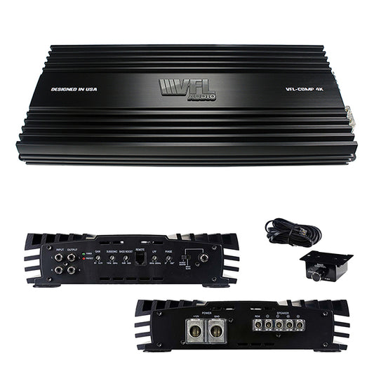 VFL Audio VFLCOMP4K 4000 Watts RMS D class Competition Mono Amplifier