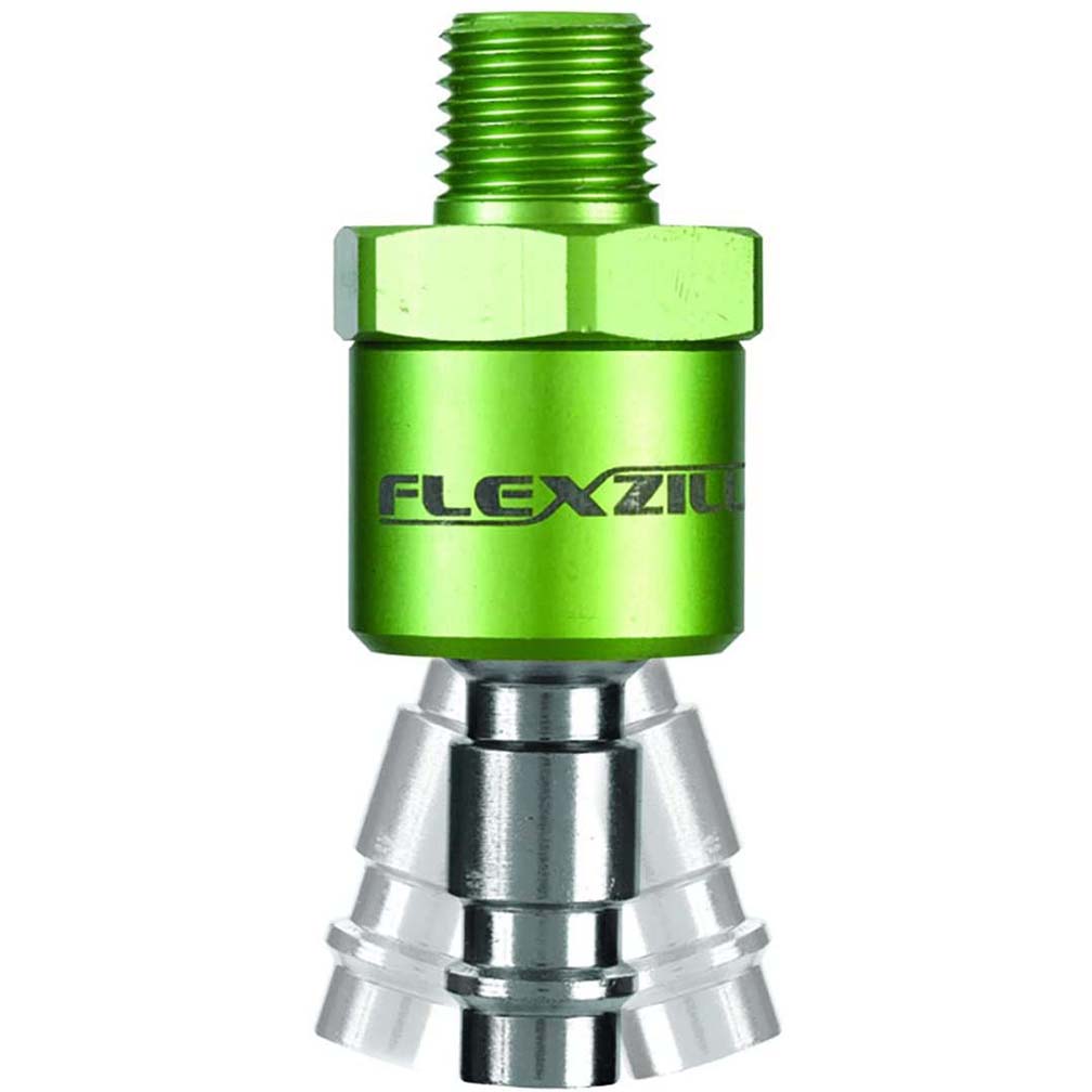 Flexzilla A53440FZBS Pro High Flow Ball Swivel Plug 1/4In Mnpt 1/4In Body