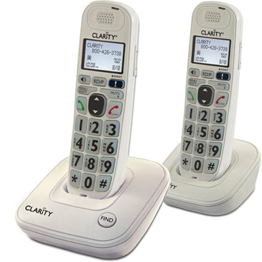 Clarity D702C DECT 6.0 Amplified Phone w/CID Display & Expandable Handset