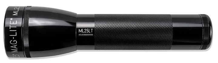 MAGLITE ML25IT 2 C-Cell Flashlight BLACK-BLISTER PACK