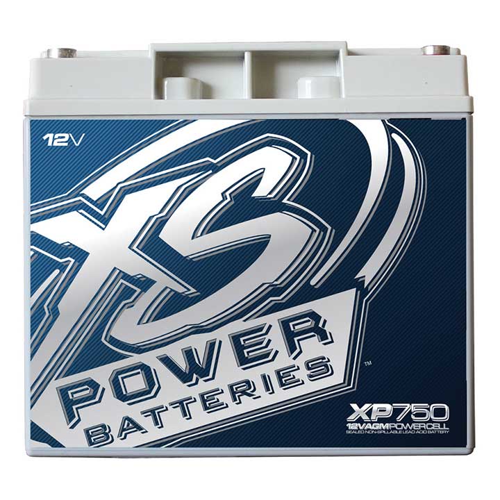 XS Power XP750 750W 12V Agm Battery 22Ah 750A Max Amps