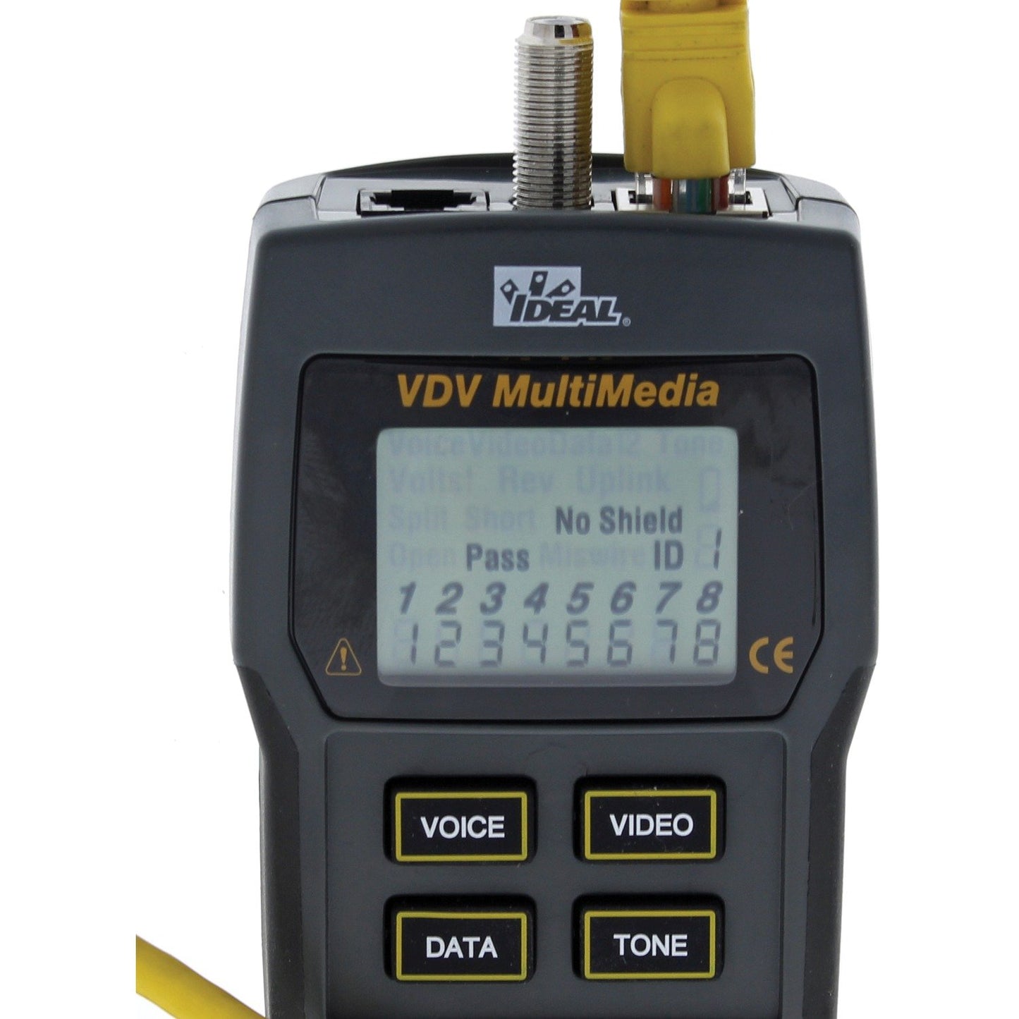 Ideal 33-856 VDV Multimedia Wiremapper and Cable Tester
