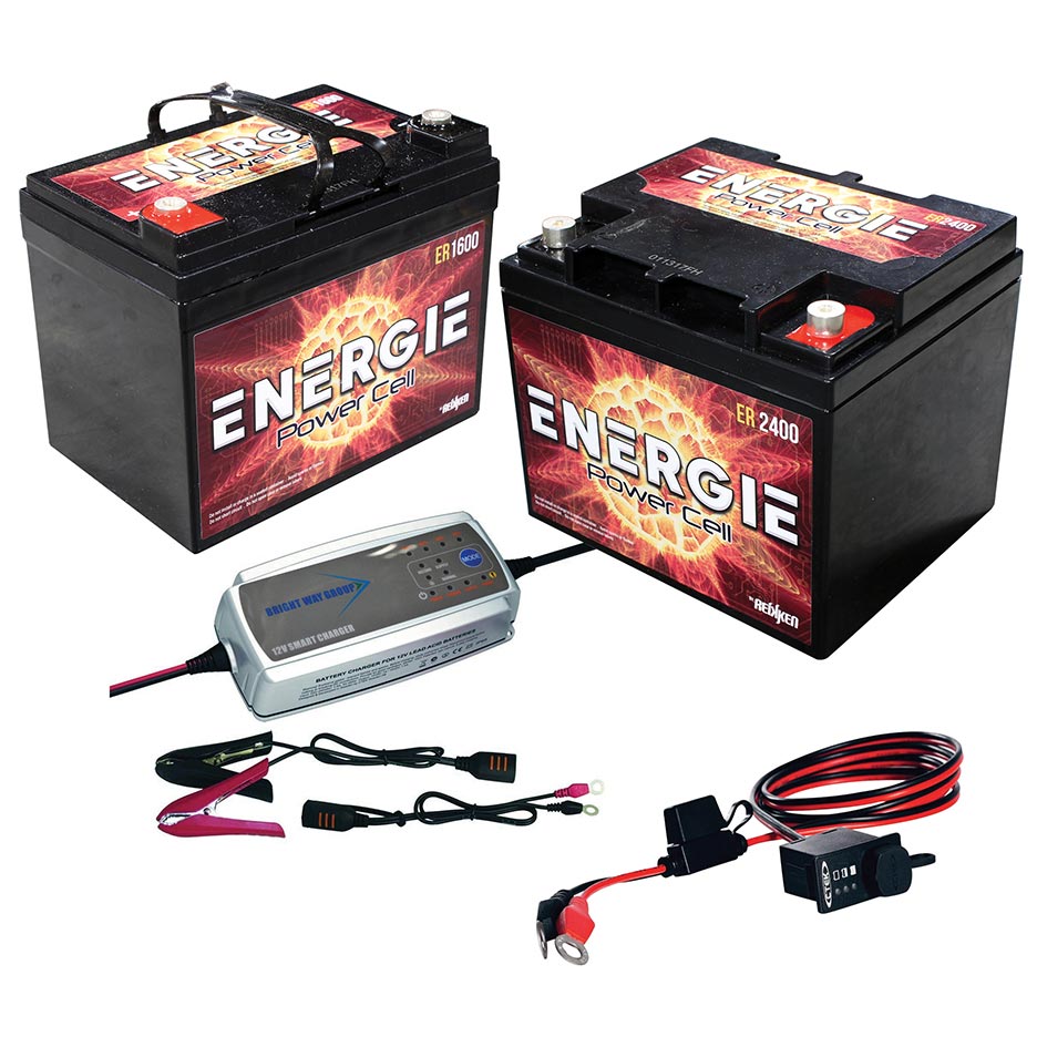 Energie EPK2000D UTV Power Up Kit 2000 Watts ER1600 & ER2400 w/ Charger