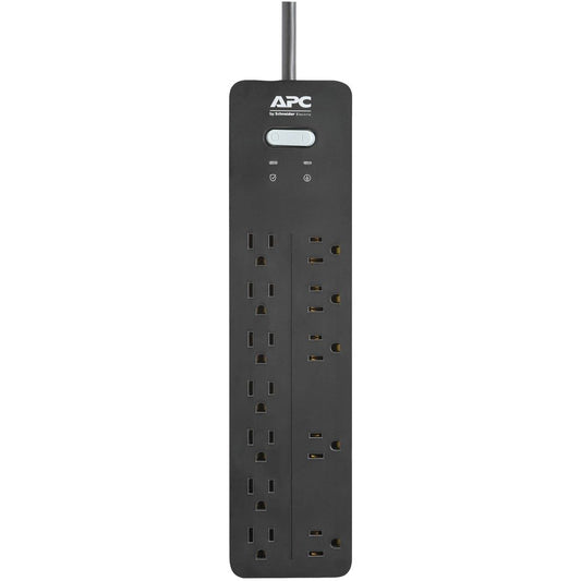 APC PH12 12-Outlet SurgeArrest® Home/Office Series Surge Protector, 6ft Cord