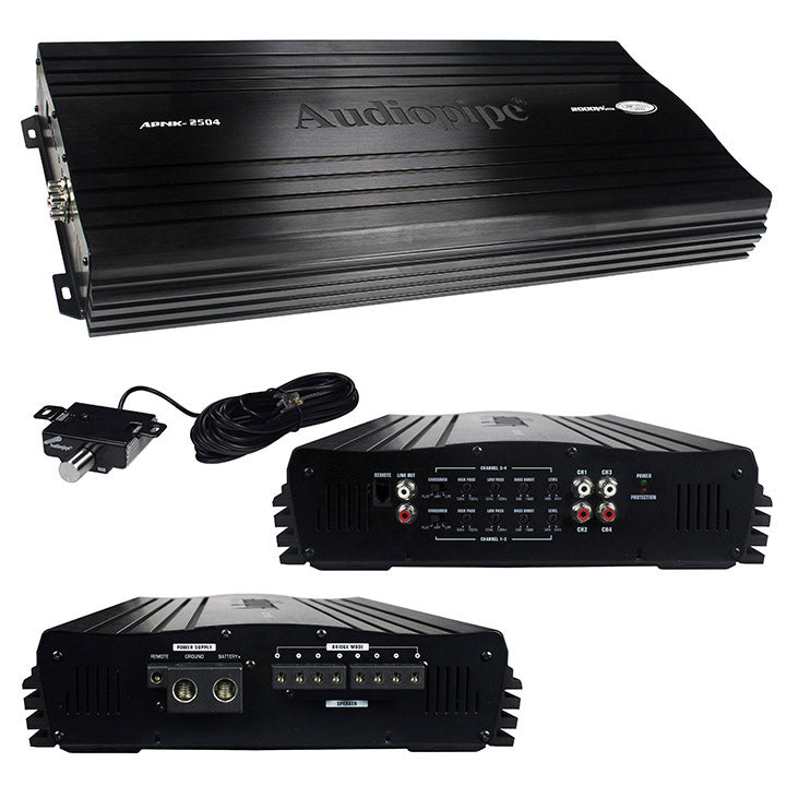 Audiopipe APNK2504 2000 Watt 4 Channel Amplifier