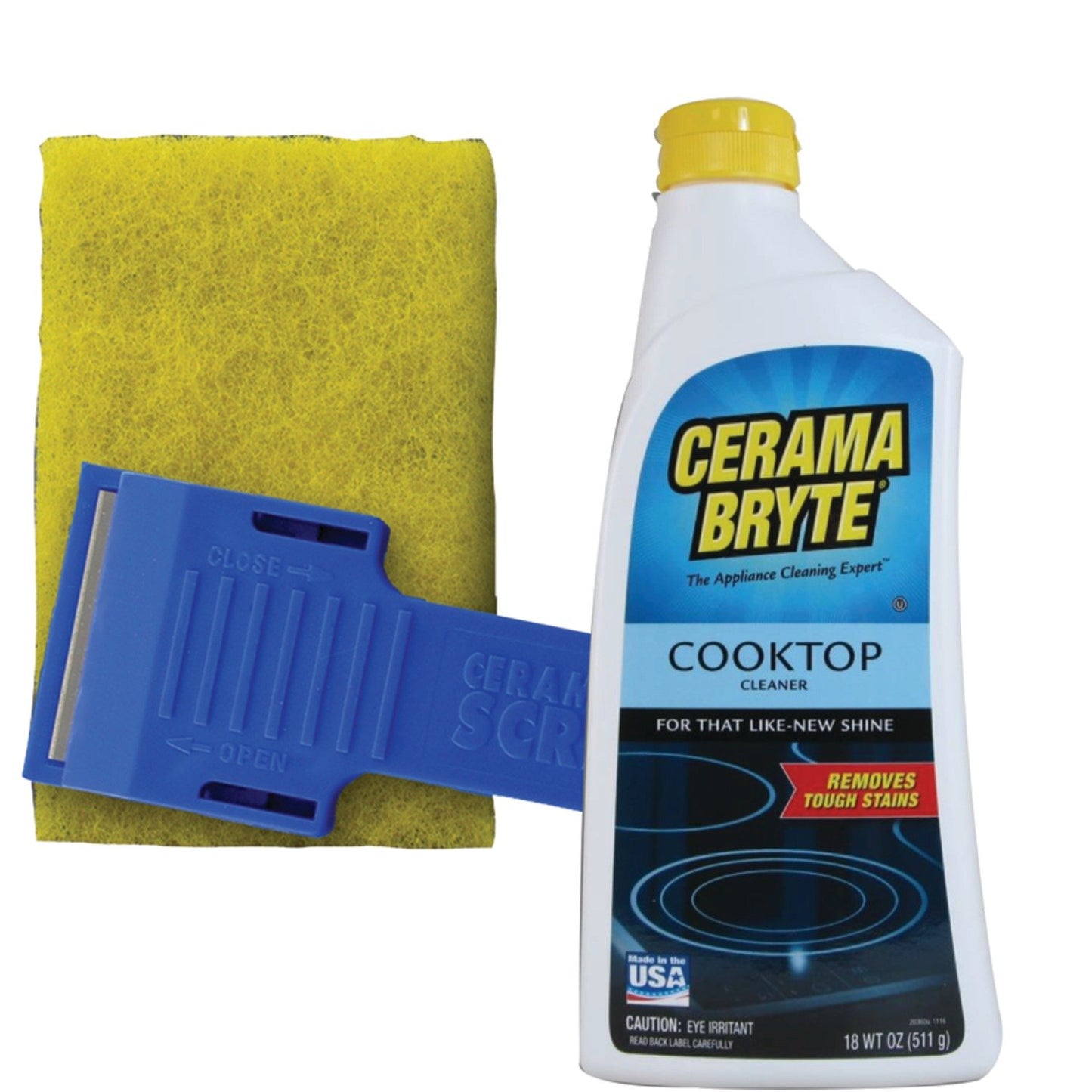 CERAMA BRYTE 27068 Cooktop Cleaning Kit