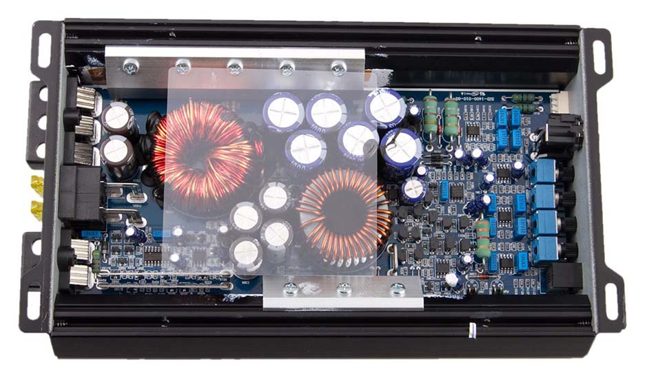 Precision Power i650.1 650-Watt Single-Channel Monoblock iON Series Class D Full-Range Digital Stereo Bridgeable Amplifier