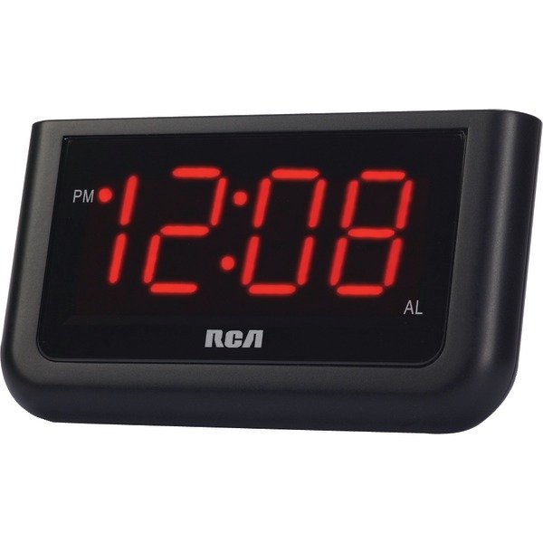 RCA RCD30A Alarm Clock w/1.4" Red Display
