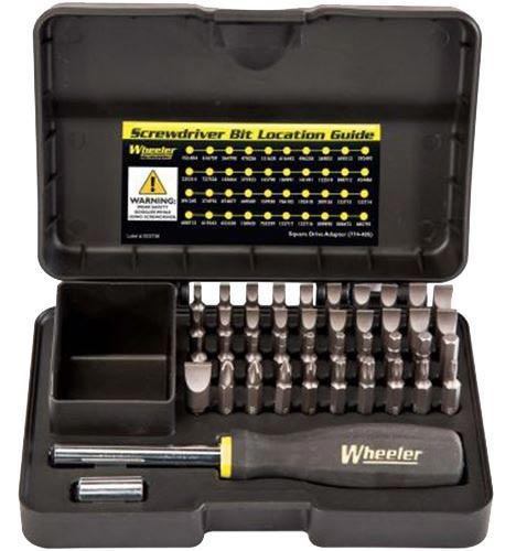 Wheeler 954621 Professional Gunsmithing Screwdriver Set 43 Pc