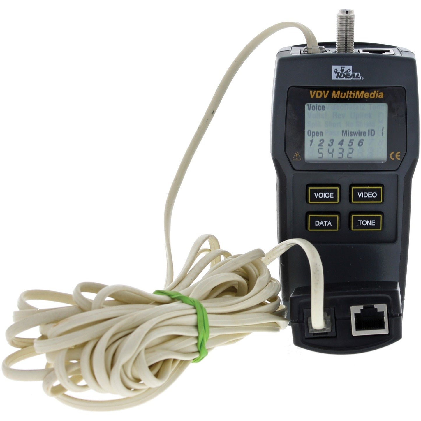 Ideal 33-856 VDV Multimedia Wiremapper and Cable Tester