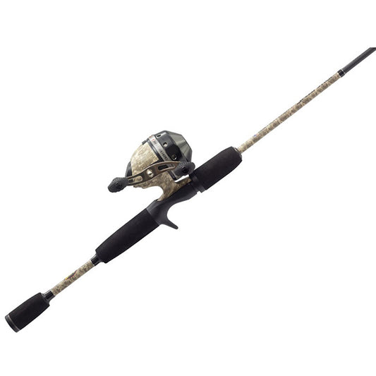 Lews AHCM2060M2 American Hero Camo Spincast Reel/Rod Combo, Right Hand Retrieve