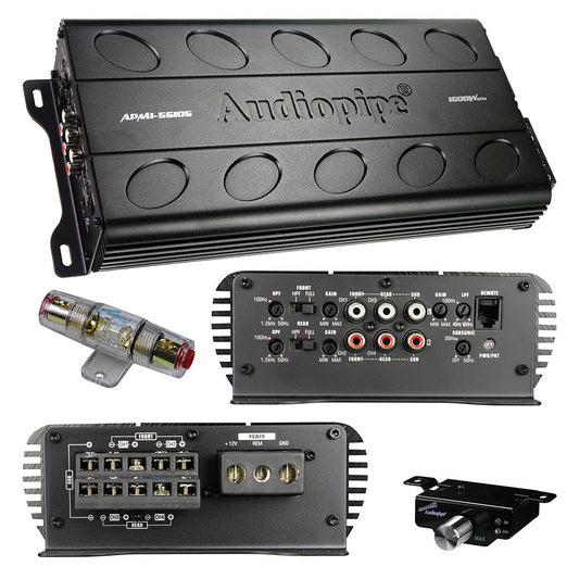 Audiopipe APMI55105 Mini 5CH Amplifier 1600W