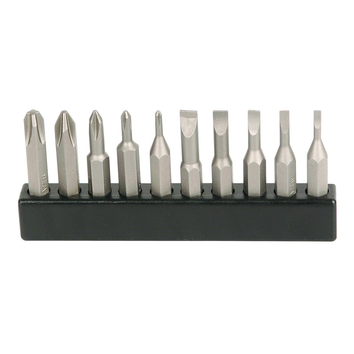 Wiha 75987 MicroBit Slotted and Phillips – 10 Piece Set