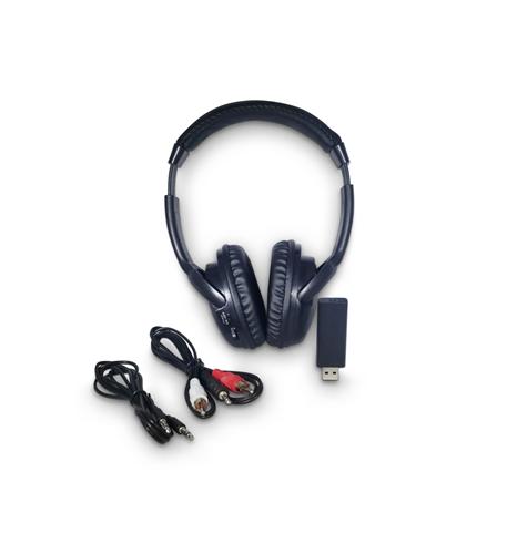 Pti 908 Rf Wireless Headphones W Fm Scan/usb Tra