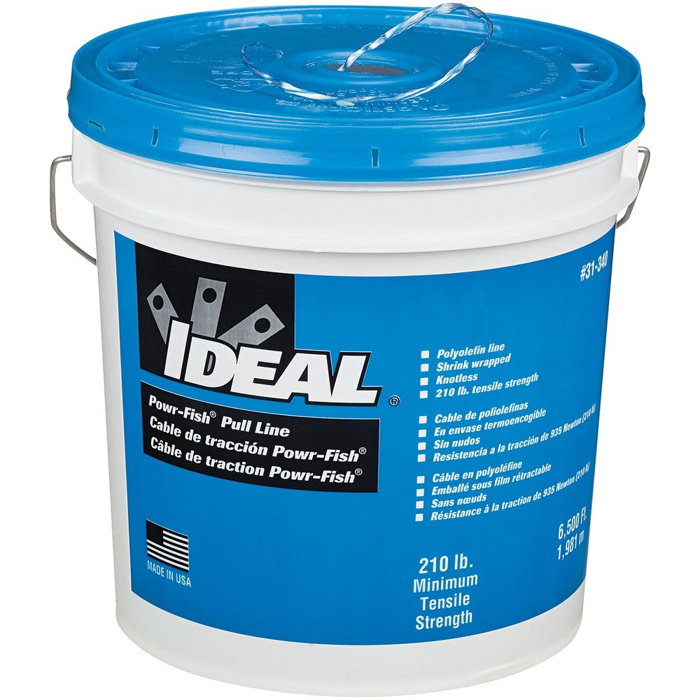 Ideal 31-340 Powr-Fish Heavy-Duty Pull Line, 6,500 Feet