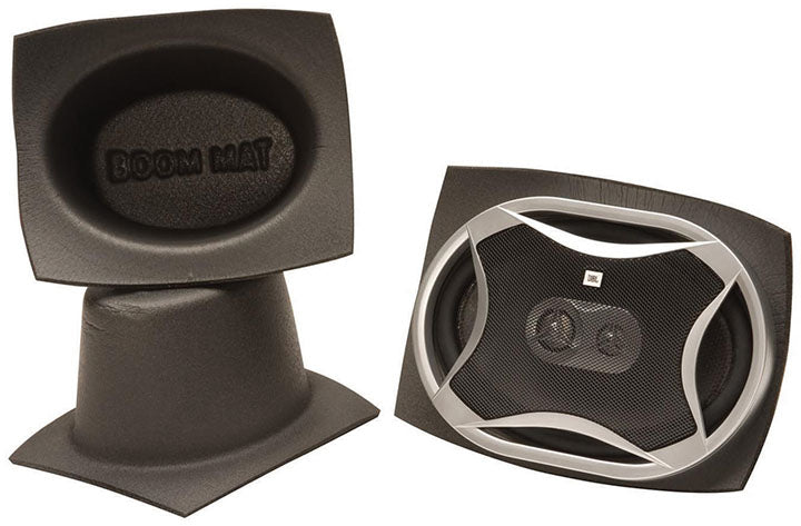 DEI 050361 Boom Mat Speaker Baffles 5 x 7 Oval Slim Pack of 2