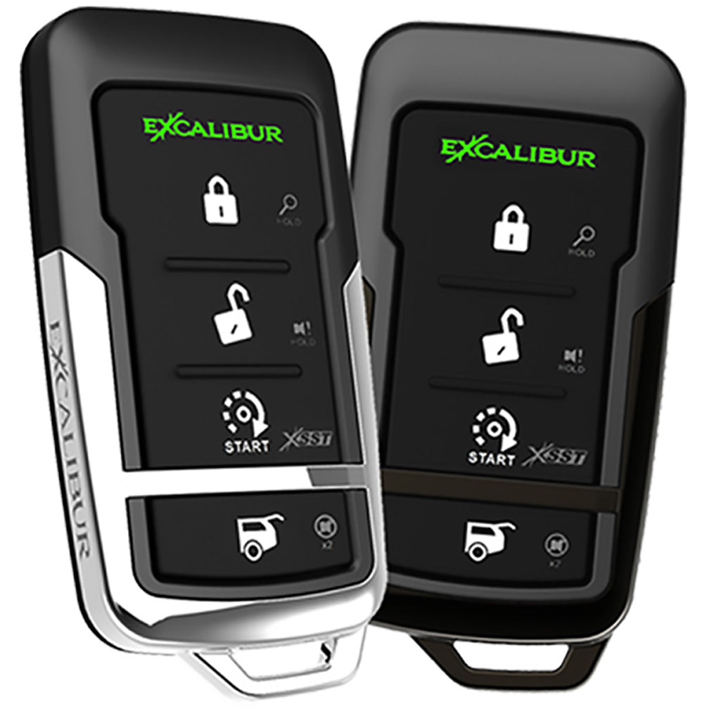 Excalibur RS375 3000 Feet 4-Button Remote Start Keyless Entry System