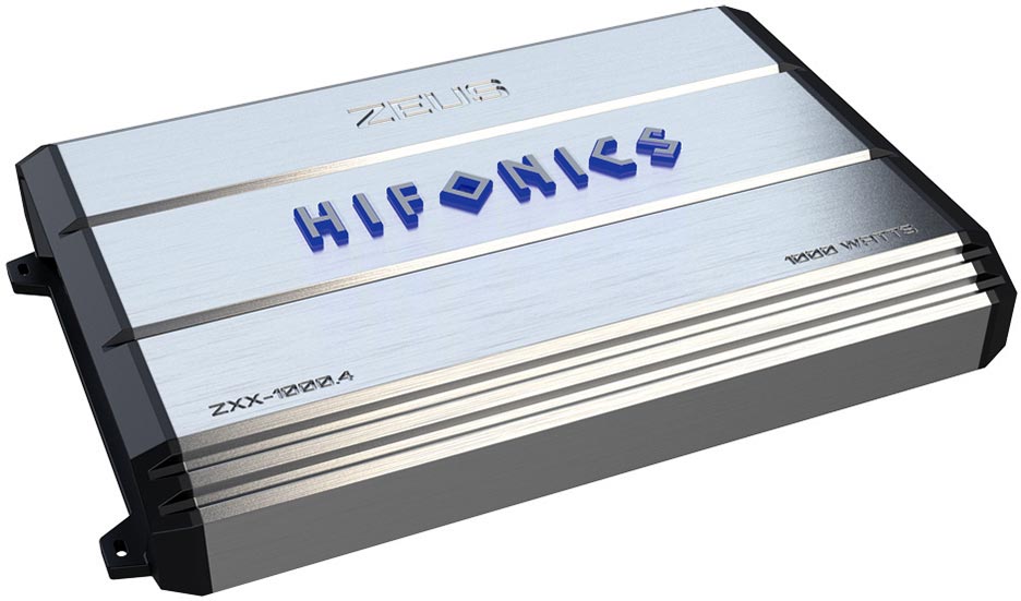 Hifonics ZXX-1000.4 1000W Peak Zeus Series Class-A/B 4-Channel Amplifier