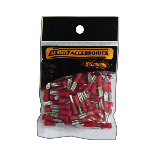 XSCORPION FD110R Quick Disconnect 18/22ga. Female Red (100 pack)