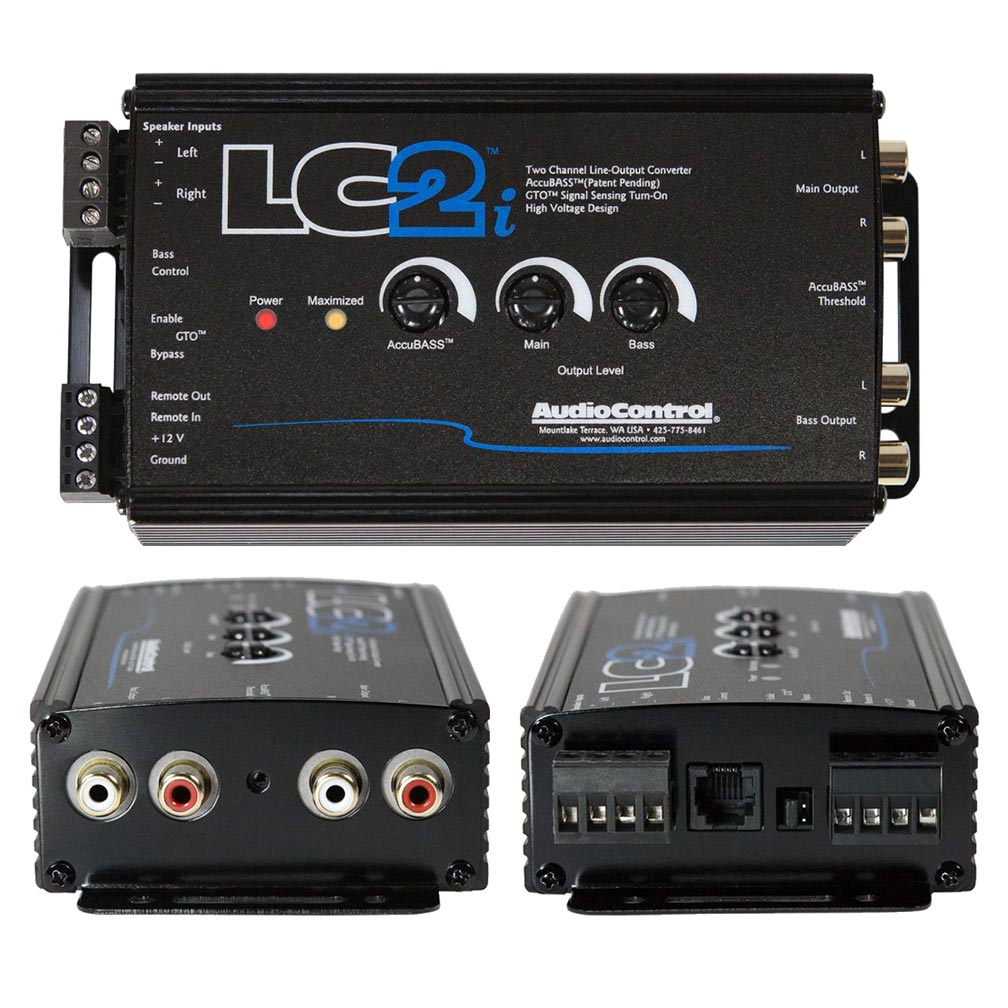 AudioControl LC2I 2 Channel Line Output Converter 400Watts RMS