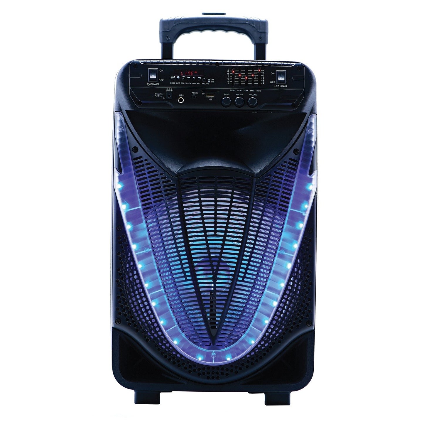 Naxa NDS-1233 Portable 12" Bluetooth Party Speaker w/Disco Light