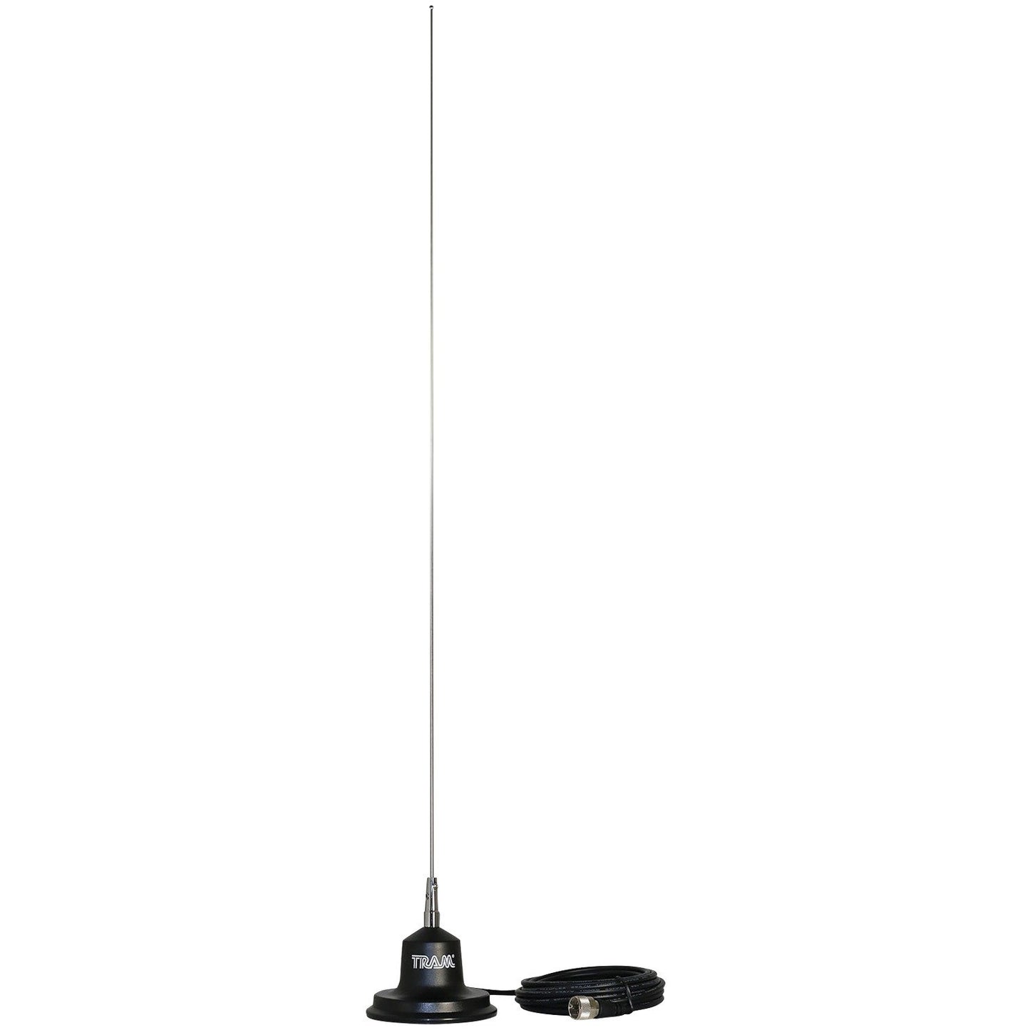 TRAM TRAM300 CB Antenna 4-Inch Magnet Kit with RG58 Coax and Rubber Boot