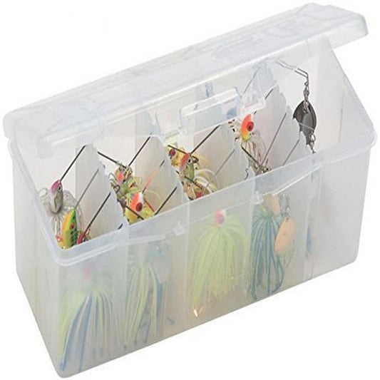 Plano 350400 Spinner Bait Orgainzer w/removable racks  Clear